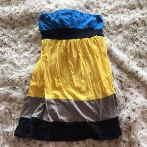 Multicolored Tube dress